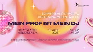 Mein Prof ist mein DJ