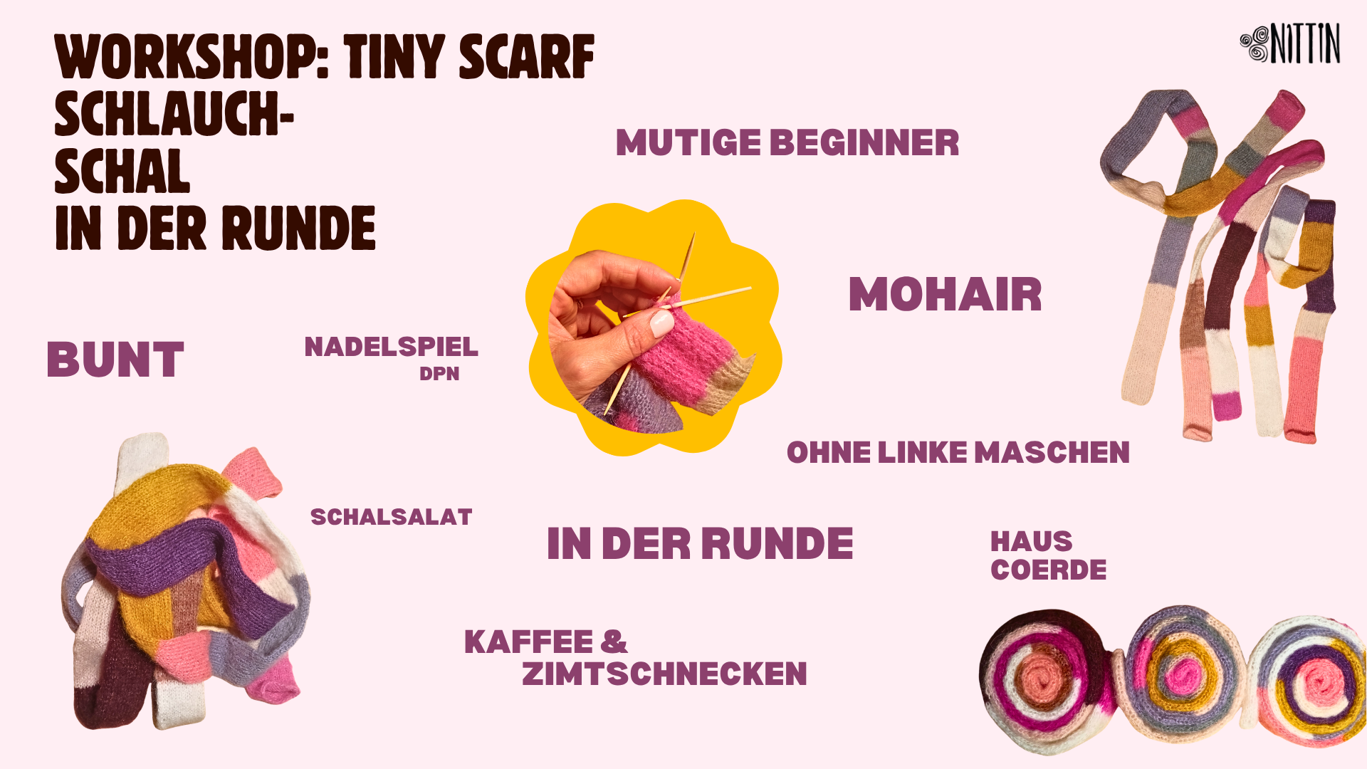Tiny Scarf stricken