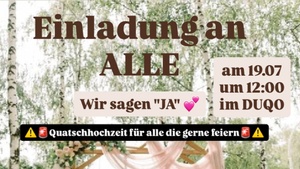 Quatsch Hochzeit
