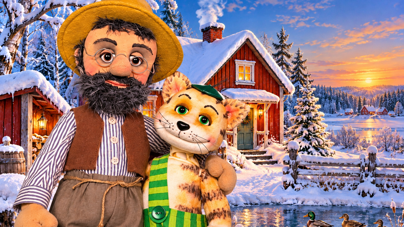 Pettersson und Findus - Pettersson kriegt Weihnachtsbesuch