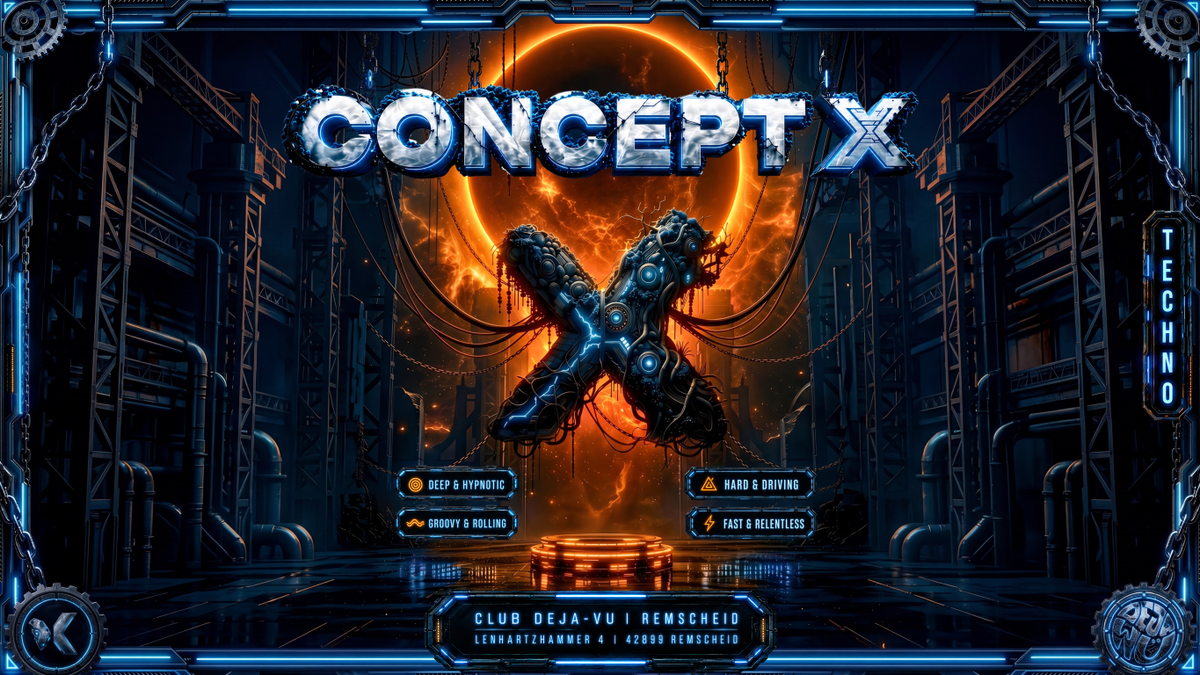 Titelbild der Veranstaltung Concept X - Into the Unknown | One Year of Concept X