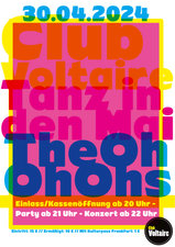 Tanz in den Mai: The OhOhOhs - Technoset Back to the Roots!