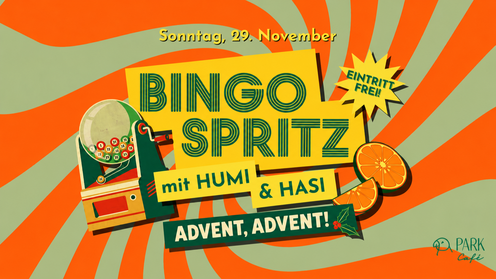 BINGO SPRITZ 🍹🎄 – ADVENT, ADVENT!
