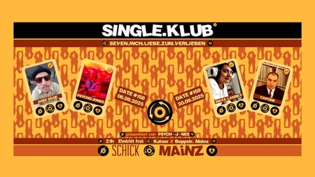 SINGLEKLUB #158 • feat ANDI SÄGE & PSYCHO-JONES • SCHICK MAINZ