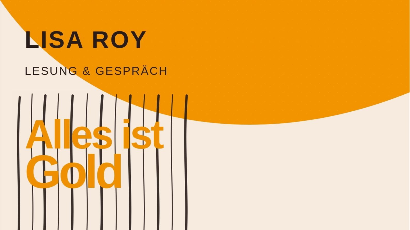LESUNG - Lisa Roy
