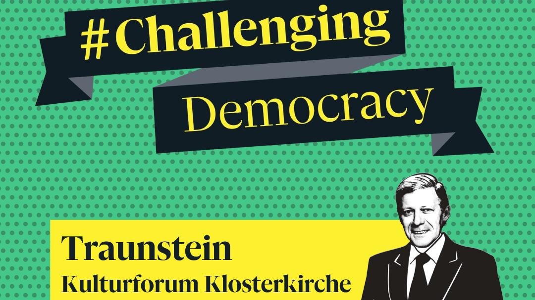Ausstellungseröffnung #ChallengingDemocracy – Von Helmut Schmidt bis heute
