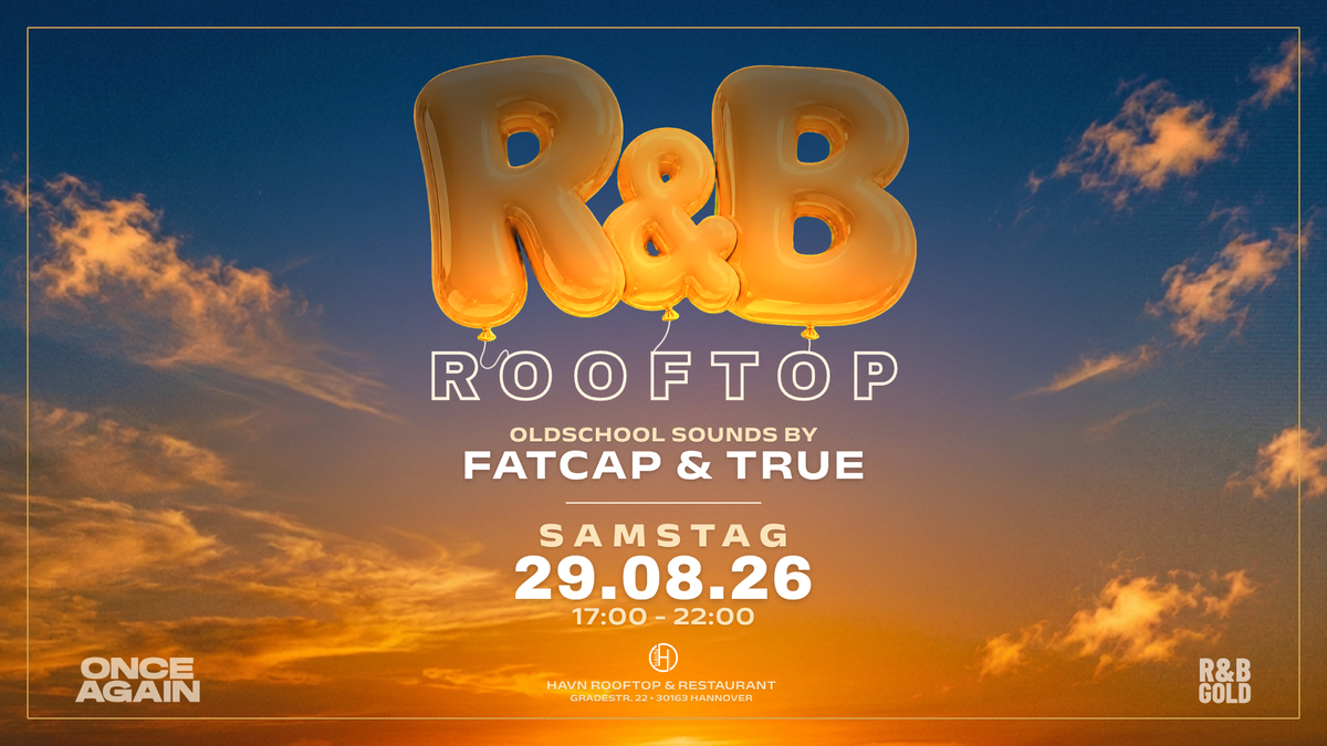 R&B Rooftop Open Air • 80's, 90's & 2000's • ü30