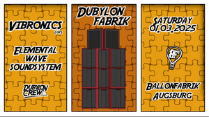 DUBYLONFABRIK VOL.12 - VIBRONICS (UK) & ELEMENTAL WAVE SOUNDSYSTEM [AK]