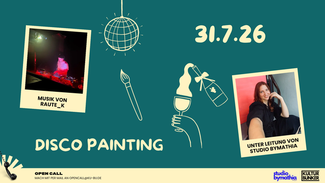 Disco Painting im Kulturbunker