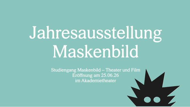 Jahresausstellung Maskenbild