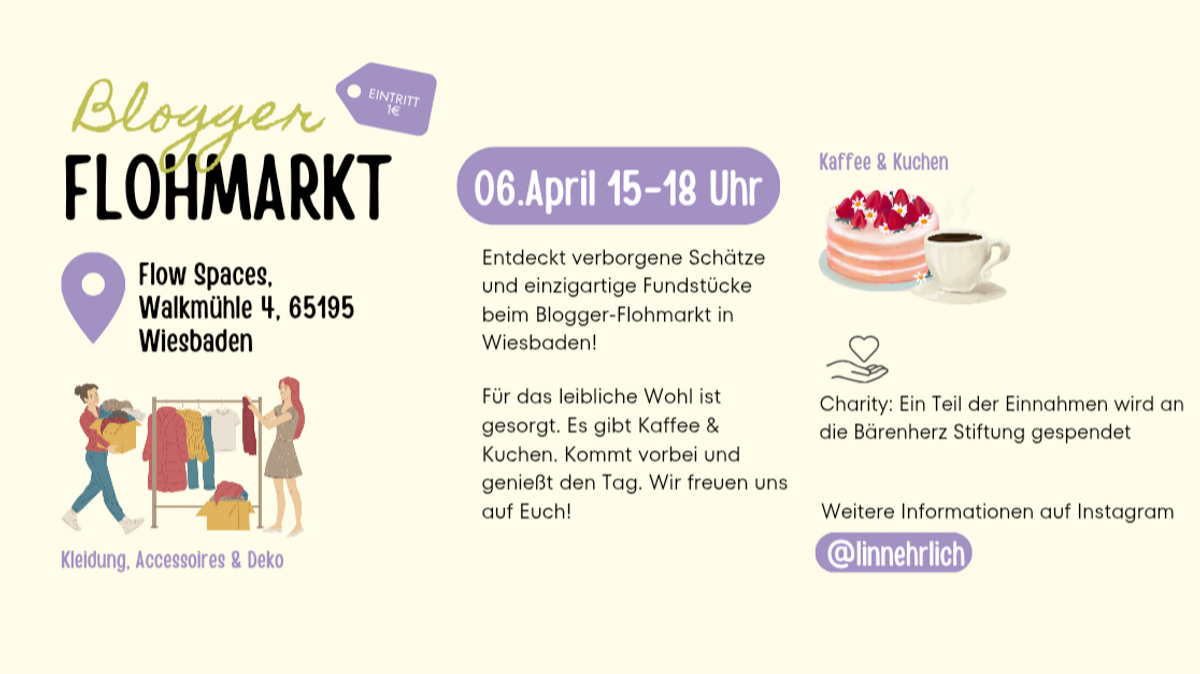Blogger-Flohmarkt 6.April