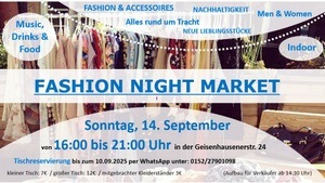 Fashion Night Market