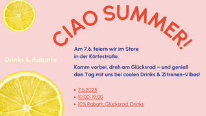 Drinks & Rabatte: Ciao, Summer! 🍋