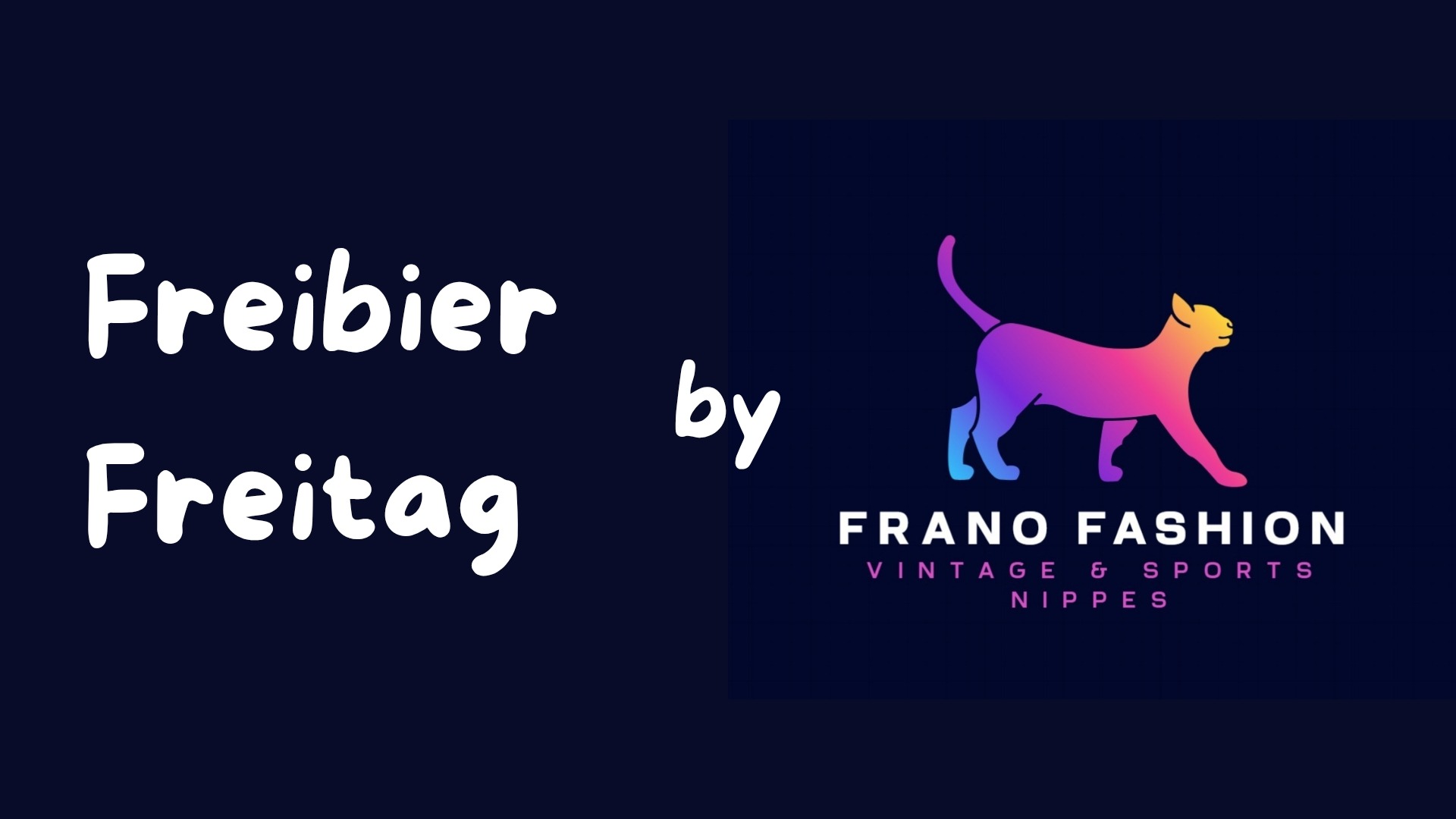 Freibier Freitag by Frano Fashion