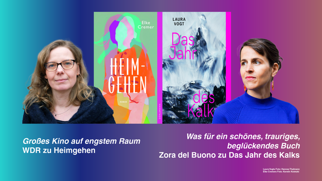 Zwei Stimmen, zwei Romane – ein Abend über das, was uns verbindet