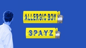 allergic boy + SpayZ