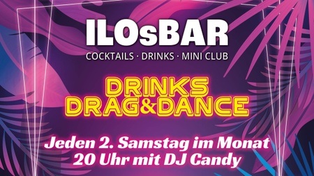 Drinks.Drag.Dance Party mit Drag Queen Candy