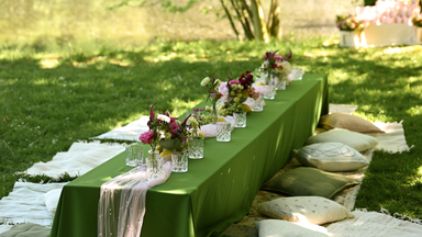 Picknick Matcha Date + Flower Bag