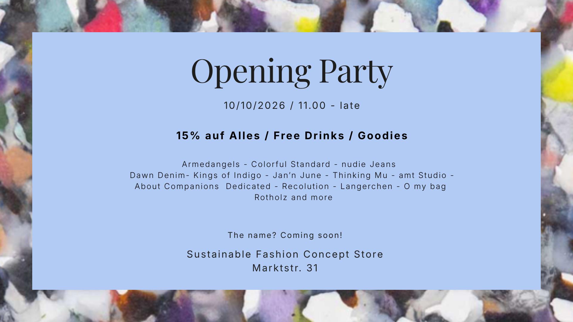 Store Opening