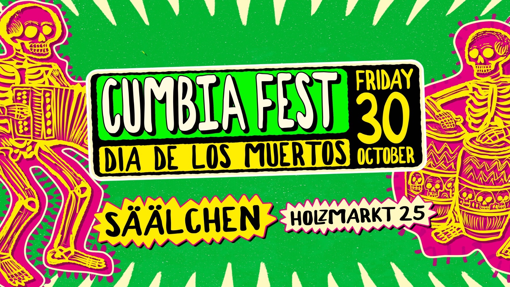 CUMBIA FEST BERLIN - DÍA DE LOS MUERTOS