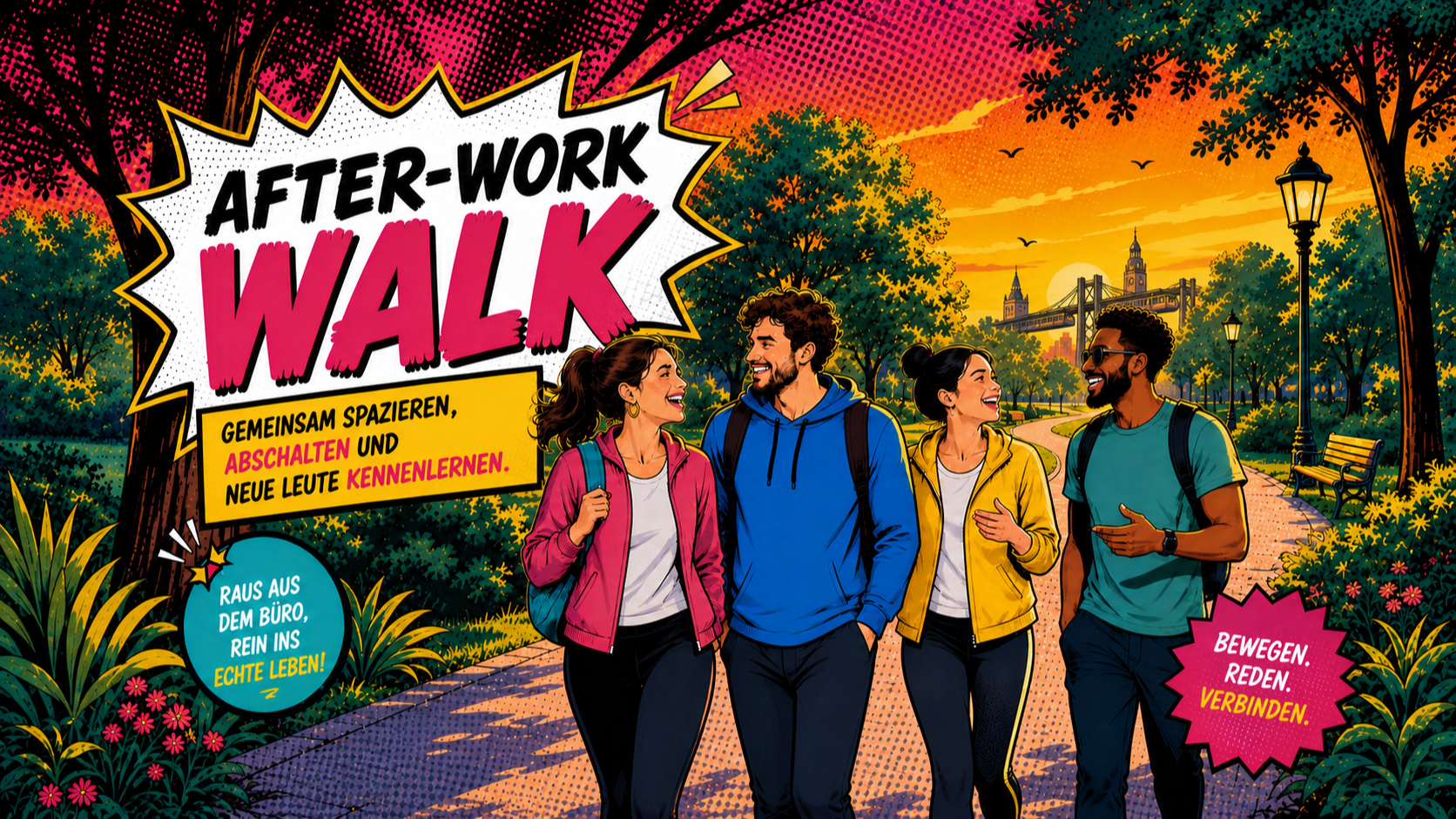 After-Work Walk Wuppertal – Spazieren & Leute treffen