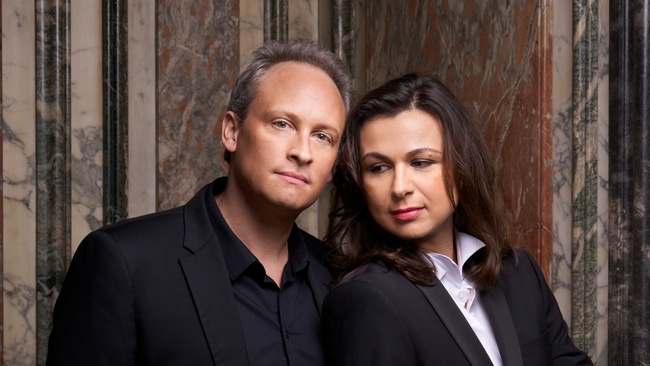 Heidelberger Frühling: Sarah Nemtanu. Romain Descharmes | Zwischen Paris und Bukarest