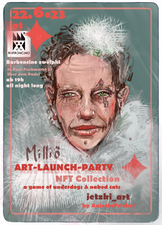*underdogs and naked cats*  NFT- ART-LAUNCH-PARTY