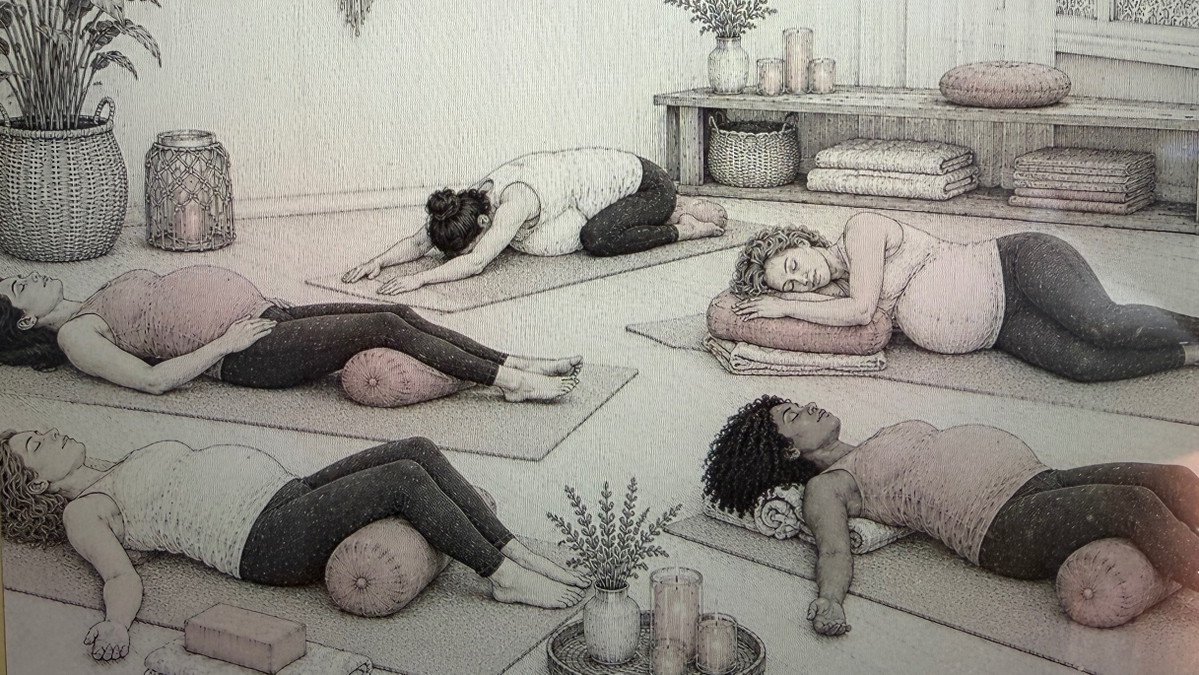Titelbild der Veranstaltung Pränatales Yoga