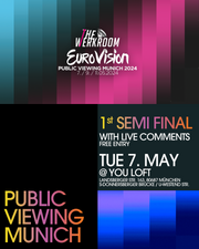 Eurovision Public Viewing: 1. Halbfinale