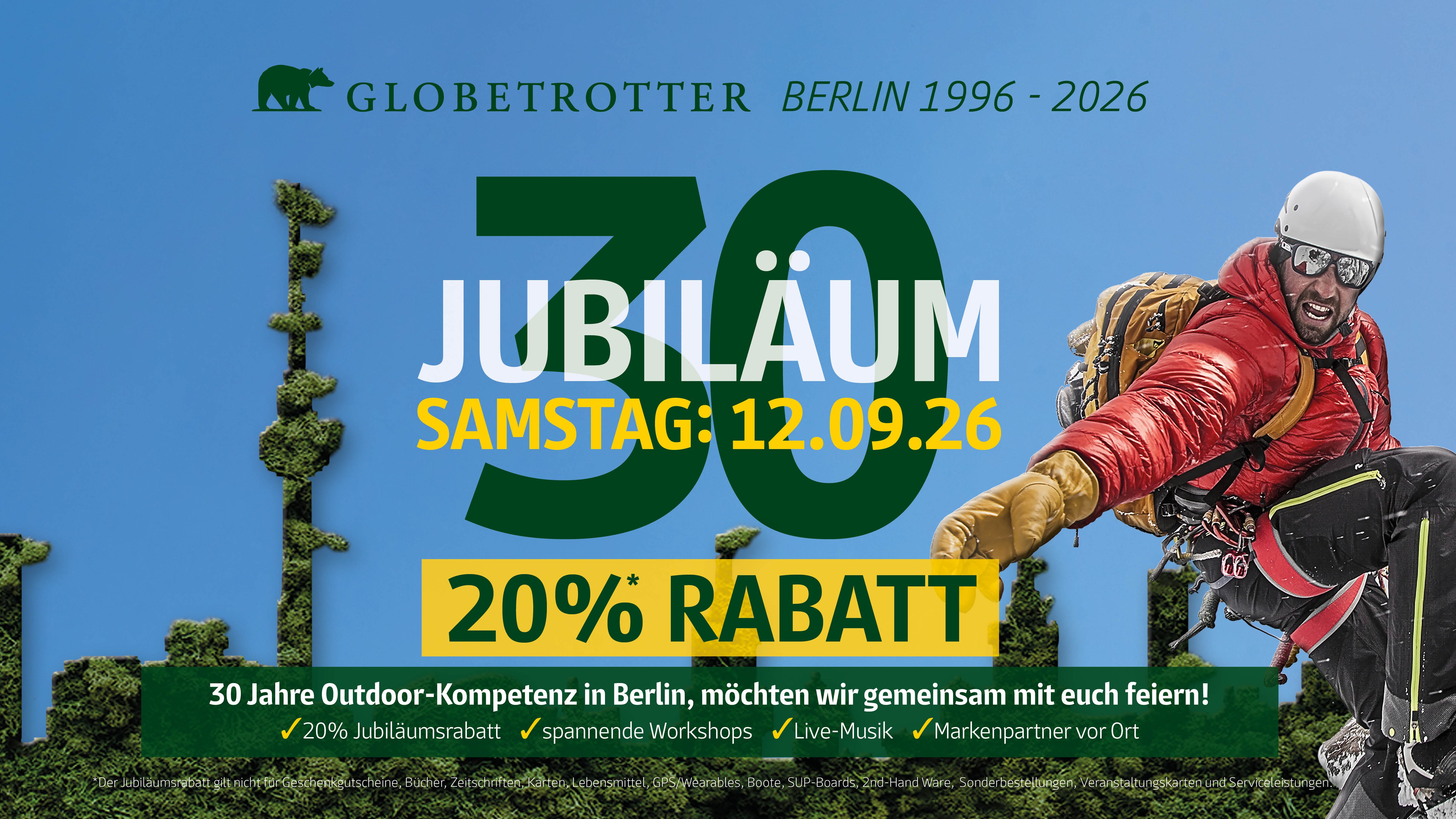 Jubiläumsfeier | 30 Jahre Globetrotter Berlin