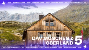 5. Türchen: DAV München & Oberland - Jahresmitgliedschaft