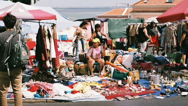 Flohmarkt in der Altstadt