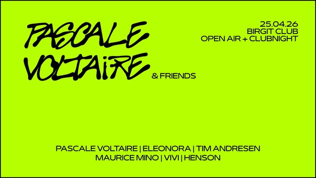 Pascale Voltaire & Friends | Open Air + Clubnight