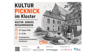 Kulturpicknick im Kloster