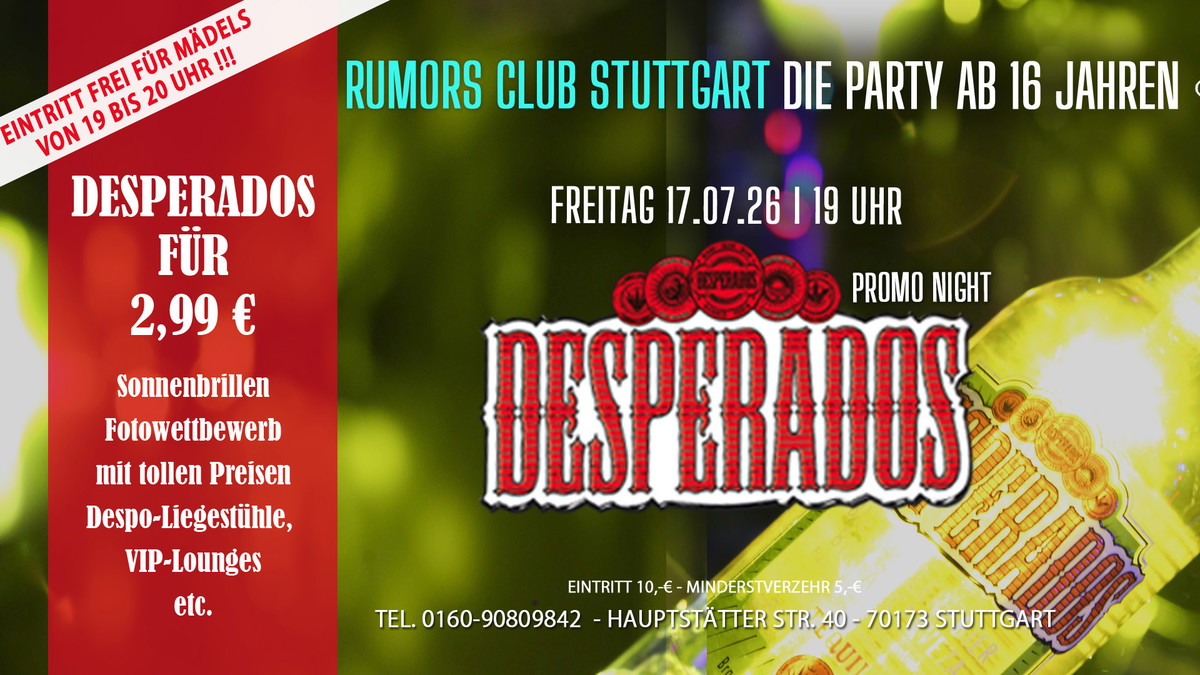DIE PARTY ab 16 Jahren - Stuttgarts angesagteste 16er Party!
