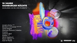 10 JAHRE HAMBURGER NÄCHTE - Solirave für eine laute Szene