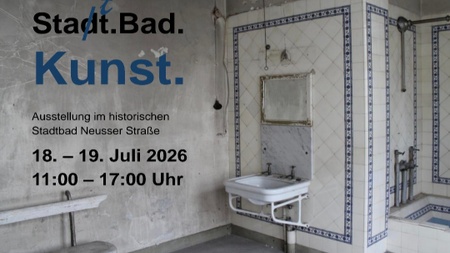 "Sta(d)tt.Bad.Kunst."  Kunstausstellung im historischen Stadtbad Krefeld