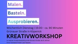 Kreativkurs für Kinder ab 8Jahre