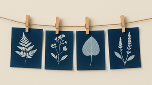 Learn & Make with Nature: Cyanotype Edition