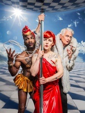 Androgynous. Portrait of a Naked Dancer.