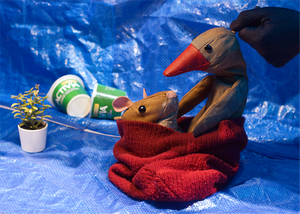 Der Wolf, die Ente und die Maus