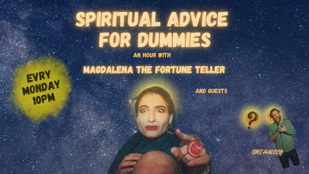 Spiritual Advice For Dummies - An English comedy in Berlin event.