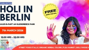 Holi in Berlin 2026 - Festival of Colors | Street Food Popups | Bollywood Music