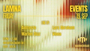 LAMNA Vol.2 - 5€ ENTRY BEFORE MIDNIGHT (on DOOR)