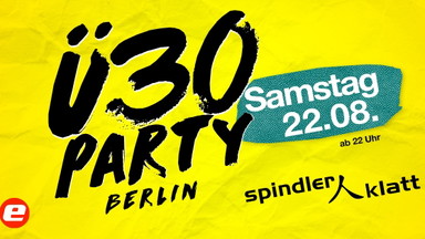 Ü30 BERLIN SOMMERPARTY – FEIERN DIREKT AN DER SPREE!