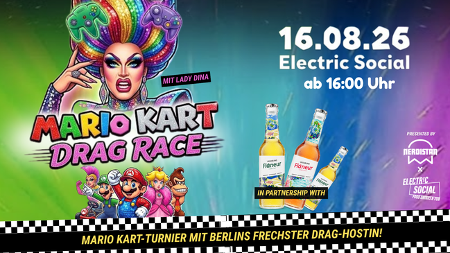 Mario Kart Drag Race @ElectricSocial