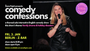 Comedy Confessions: An Interactive English Comedy Show