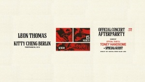 LEON THOMAS OFFICIAL CONCERT AFTERPARTY