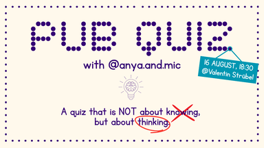 Pub Quiz with anya.and.mic