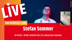 Buchvorstellung mit Stefan Sommer
